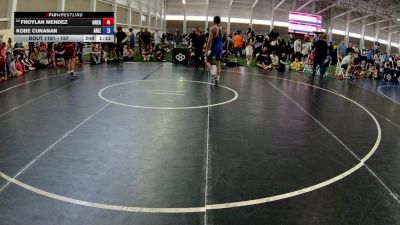 126 lbs Cons. Round 1 - Justus Peregrina, Idaho vs Mesiah Montoya, Utah
