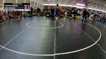 126 lbs Cons. Round 1 - Justus Peregrina, Idaho vs Mesiah Montoya, Utah