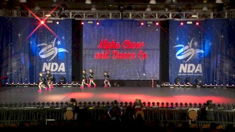 Alpha Cheer and Dance Co - Sassy Kidz [Mini Hip Hop Day 1 - 2017 NDA All-Star Nationals]