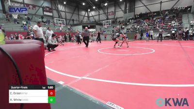 110-117 lbs Quarterfinal - Chloe Green, Bookert T Washing/Carver vs Kawehi White, Henryetta Knights Wrestling Club