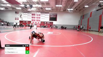 125 lbs Consi Of 4 - Alex Esposito, UNATT - Rider University vs Gunner Chambers, UNATT - George Mason