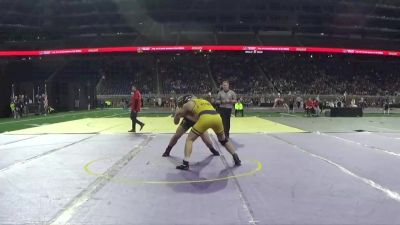 D3-215 lbs 5th Place Match - Blake LaLonde, LakeVille Memorial HS vs John Petersen, Hillsdale HS