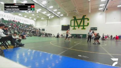 285 lbs Champ. Round 2 - Iggy Elizondo, Canyon vs Joziah Estrada, Yucaipa