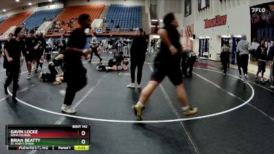 150 lbs Cons. Round 2 - Brian Beatty, St. Mary`s Ryken vs Gavin Locke, Good Counsel