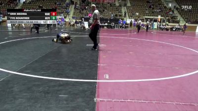 1A-4A 113 Champ. Round 1 - Tye Rountree, Montgomery Catholic Prep School vs Erik Medina, Walter Wellborn