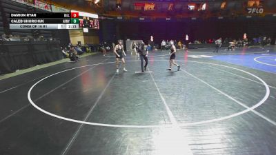 125 lbs Consi Of 16 #1 - Damion Ryan, Bellarmine vs Caleb Uhorchuk, Army