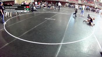 90 lbs Cons. Round 4 - Kason Hatley, Pierce Warbirds vs Axtin Wortmann, League Of Heroes