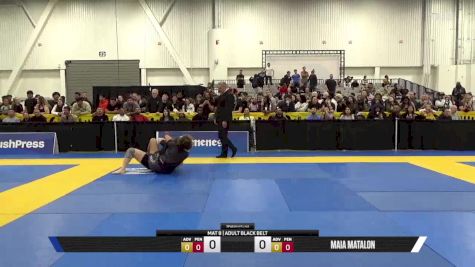 Maia Matalon vs Gabi Pessanha 2025 World IBJJF Jiu-Jitsu No-Gi Championship