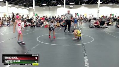 52 lbs Round 5 (6 Team) - Grant Senft, Mayfield Mat Academy vs Hunter Schuch, Xtreme Team