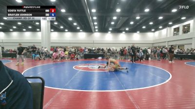 120 lbs Champ. Rd Of 32 - Costa Tuttle, Heatwave Wrestling Club vs Braylen Johnson, Stronghold Wrestling Club