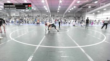 160 lbs Rr Rnd 3 - Blake Jenkins, CentralMD Grey vs Segar Ralston, Indiana Outlaws Yellow