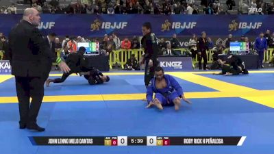 Roby Rick H Peñalosa vs John Lenno Melo Dantas 2025 European Jiu-Jitsu IBJJF Championship