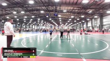 96 lbs Rd# 5- 3:45pm Friday Final Pool - Job Soley, Kentucky Jokers vs Brantley Morrison, Oklahoma Outlaws Red