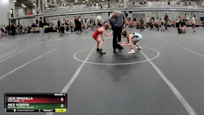 88 lbs Round 3 (4 Team) - Jack Smagalla, Iron Horse vs Nick Hobson, Revival Uprising Orange