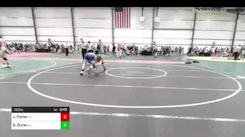 132 lbs Consi Of 32 #1 - Jordan Fisher, NA vs Gavin Duran, NJ