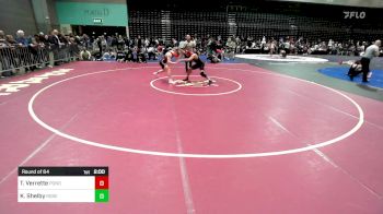 132 lbs Round Of 64 - Thomas J. Verrette, Ponderosa vs Koen Shelby, Roseburg