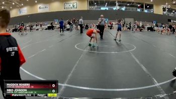 76 lbs Cons. Round 1 - Niko Johnson, Capital City Wrestling Club vs Maddox Rogers, Cavalier Wrestling Club