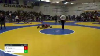 109 lbs Round Of 32 - Anthony Harris, Buchanan vs Paulo Valdez, Hesperia