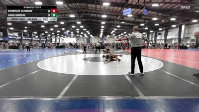 132 lbs Round Of 128 - Dominck Durham, LA vs Luke Gorski, OH
