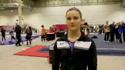 Anastasia Webb On Winning With Giant 38.55 & Qualifying To Nastia Cup - 2017 Chicago Style Meet