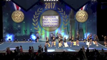 University High School [Super Varsity Non Tumbling Finals - 2017 UCA National High School Cheerleading Championship]