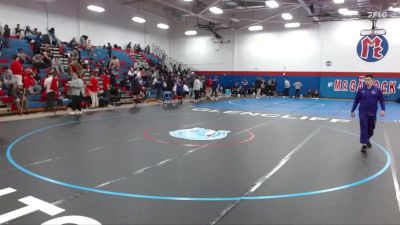 125 lbs Finals (2 Team) - Aidan Pastor, Mount Union vs Dakota Phillips, Mount St. Joseph