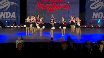 Indiana Danzforce [Junior Small Pom Day 2 - 2017 NDA All-Star Nationals]