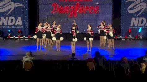 Indiana Danzforce [Junior Small Pom Day 2 - 2017 NDA All-Star Nationals]