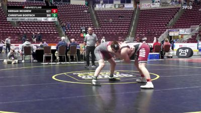 215 lbs Consi 1 - Keegan McGrew, Gettysburg vs Christian Boetsch, Shikellamy