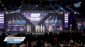 Triple Threat All Starz - Karma [2023 L2 Senior - D2 Day 2] 2023 USA All Star Super Nationals