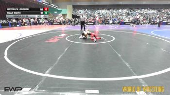58 lbs Round Of 32 - Maverick Lederer, Prescott Valley Bighorns vs Silas Smith, White River Hornets Wrestling Club