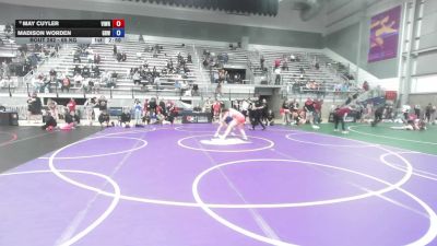 68 kg Champ. Rd Of 32 - May Cuyler, Vision Wrestling vs Madison Worden, Gold Rush Wrestling