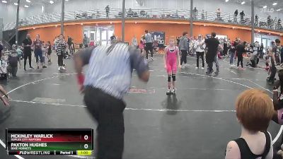 75 lbs 3rd Place Match - Mckinley Warlick, Suplex City Raptors vs Paxton Hughes, Dixie Hornets