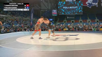 285 lbs Champ. Rd Of 32 - Connor Bercume, MI vs William Glesing, IN