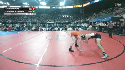 3A 126 lbs Semifinal - Riggin Montgomery, Malad vs Henry Thomas, Glenns Ferry