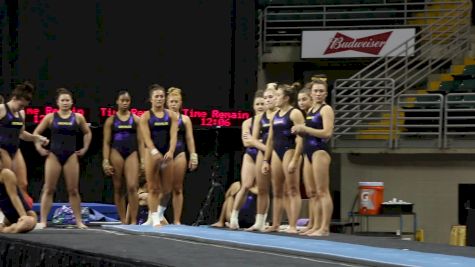 Lexie Priessman STUCK Yurchenko One And A Half, LSU - 2017 GymQuarters Podium Training