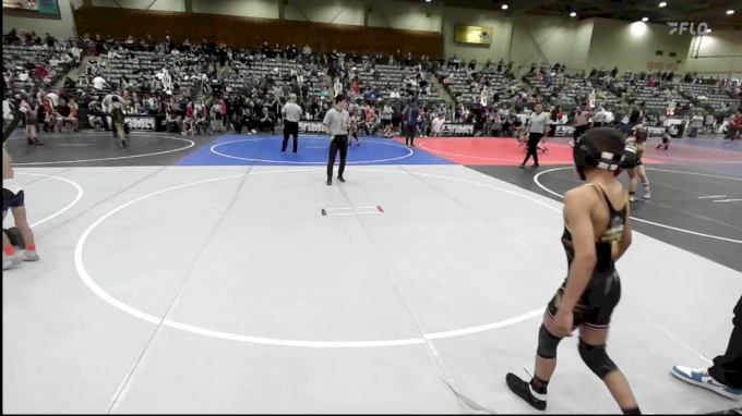 98 lbs Semifinal - Bryson Vertner, Small Town WC vs Mercer Hamilton ...