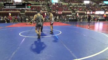 130 lbs Cons. Round 2 - Gabe Bassett, Mizfitz vs Zane Cotrell, Glasgow Wrestling Club