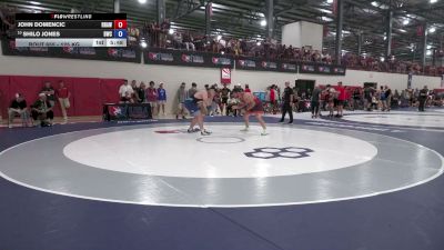 125 kg Champ. Rd Of 64 - John Domencic, RAW (Raleigh Area Wrestling Club ) vs Shilo Jones, Bison Wrestling Club
