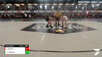 116-127 lbs Cons. Round 2 - Arty Balderas, Unattached vs CARSON OWENS, St. Louis Warrior