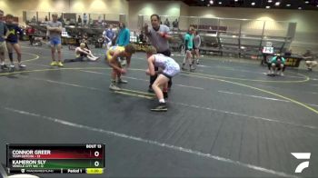 130 lbs Round 5 (6 Team) - Connor Greer, Team Gotcha vs Kameron Sly, Vehicle City WC