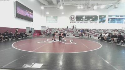 184 lbs Round 3 (6 Team) - Amen Johnson, Santa Ana College vs Mitchell Semaan, Mt. SAC (Maroon)