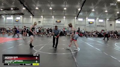 215 lbs Round 2 (6 Team) - Zachary Leftwich, Osprey WC vs Jackson Pate, Phoenix WC 1