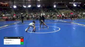 85 lbs Semifinal - Tommy Rowlands, Ohio Crazy Goats vs Isaac Conner, War Hammer