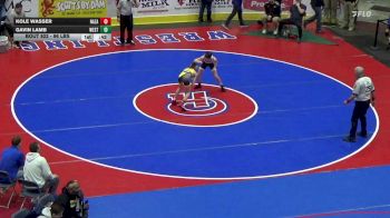 96 lbs Consi Of 16 #1 - Kole Wasser, Nazareth vs Gavin Lamb, West Allegheny