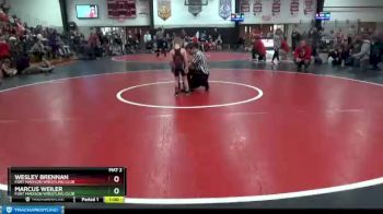 5 lbs Quarterfinal - Wesley Brennan, Fort Madison Wrestling Club vs Marcus Weiler, Fort Madison Wrestling Club