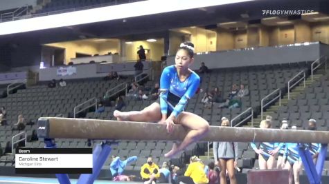 Caroline Stewart - Beam, Michgan Elite - 2022 Elevate the Stage Toledo presented by Promedica