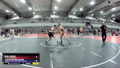 165 lbs Cons. Semi - Max Joiner, Victory Wrestling vs Christopher Bauer, Thoroughbred Wrestling Academy (TWA)