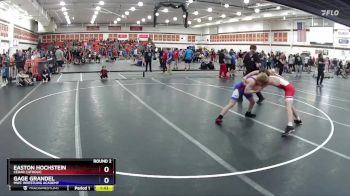 144 lbs Round 2 - Easton Hochstein, Cedar Catholic vs Gage Grandel, MWC Wrestling Academy