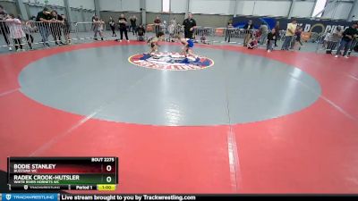 59 lbs Cons. Round 5 - Radek Crook-Hutsler, White River Hornets WC vs Bodie Stanley, Buzzsaw WC